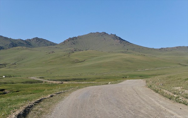 На перевал Калмакашу.